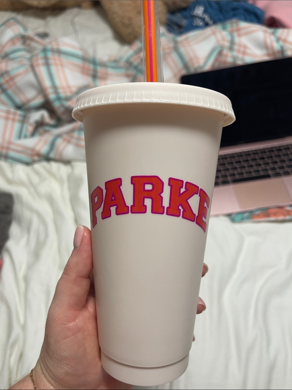 Dunkin x Parke plastic tumbler - Picture 2 of 5